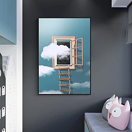 Peinture diamant 5D grand format ciel kit DIY adulte pour relaxation