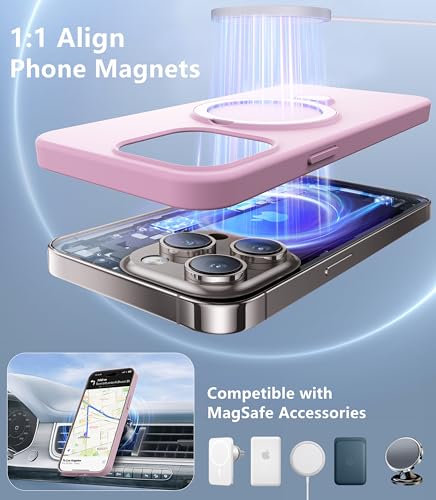 Coque silicone rose iPhone 13 MagSafe : protégez ce qui compte avec douceur - 4
