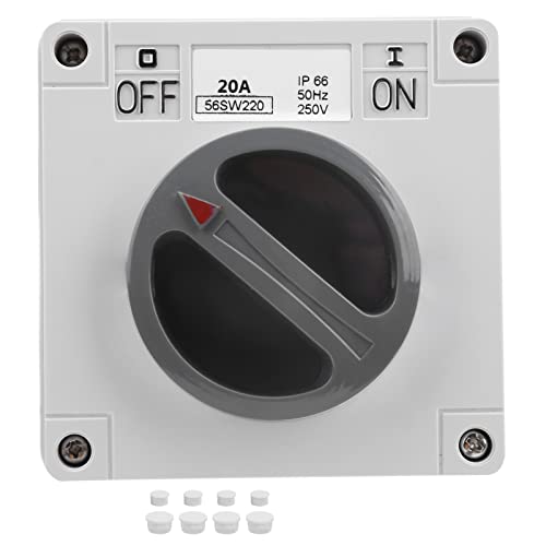 Commutateur d'isolation extérieur IP66 boîtier de sécurité - 5