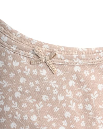 POPPY & CLAY Girls' Underwear Set - 2 Piece Organic Cotton Tag Free Cami Tank Top Undershirt and Underwear Briefs (2T-12)4