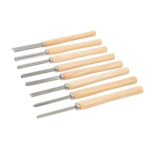 Silverline 303159 Juego de Gubias, 360 mm Longitud, 8 Piezas