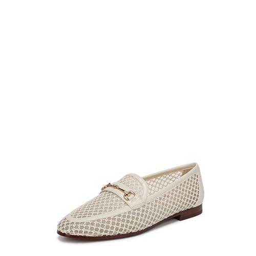 Sam Edelman Womens Loraine Mesh Loafer Modern Ivory 8 M