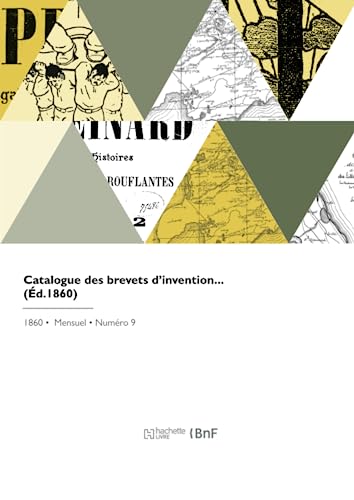Catalogue des brevets d'invention