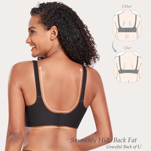 Soutien-gorge allaitement maternité sans couture extensible avec extension - 4