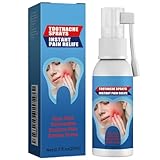 Toothache Relieving Spray,Oral Care Spray,Rapid Relief Dental Spray,Instant Teeth Treatment Relief Toothache Sprays,Tooth Pain Relief,Remedies Teeth & Gums Spray,Toothache Muscle Pain Sprays