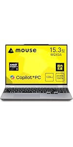 Amazon.co.jp: mouse B4 ノートパソコン 14インチ Core i7 1355U 32GB