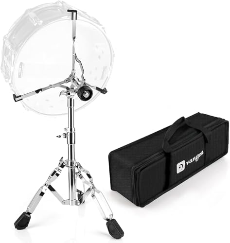 Heavy-Duty Snare Drum Stand for 10" to 14" Snare Drum & Drum Pad with Bag