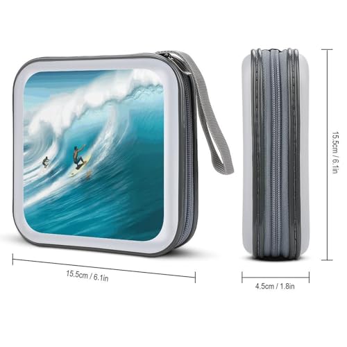 Funda para CD de surf con correa de mano para coche y hogar 3