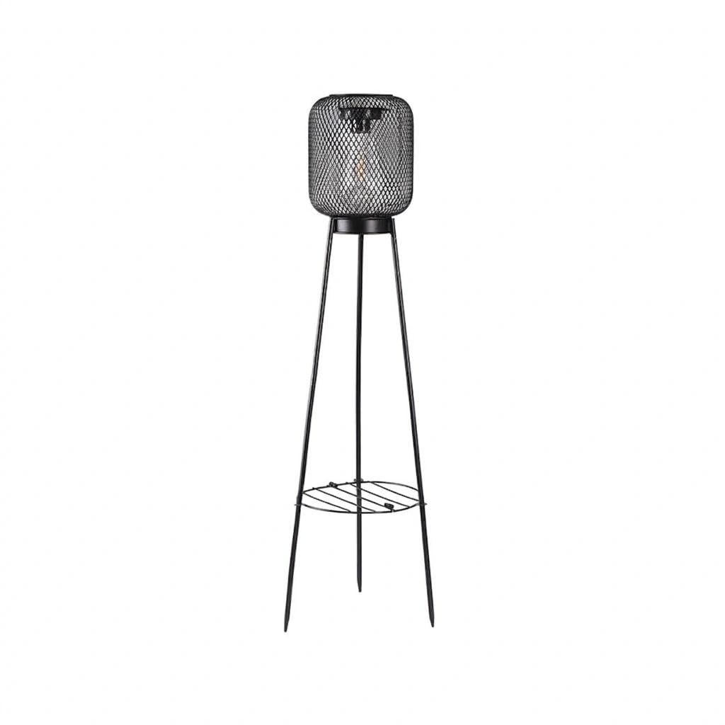 Lámpara Solar LED de (Adorno de luz de cesta con luz de red) | Material de hierro, LED solar, IP65, iluminación continua más de 36 h, decorativa para exterior