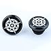 cdar Handlebar End Plugs Corrosion Resistance -Rust Fixie Gear Bicycle Replacement Part Bar End Plugs for Repair Black