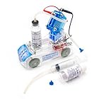 The Hydrogen fuel trolley uses zinc particles and food grade citric acid to synthesize hydrogen, and then uses the produced hydrogen and air to generate electricity to drive the trolley. During the experiment, please use 80 ℃ hot water for Combinatio...