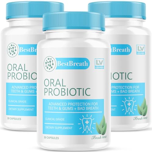 3 Pack - Best Breath - Best Breath Oral Probiotic,...