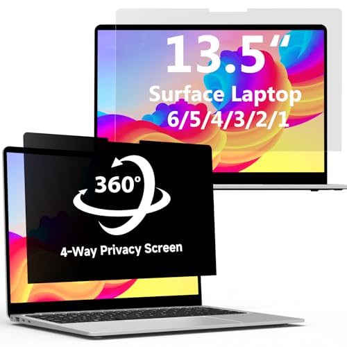 Filtre anti-regard Surface Laptop 13,5 pouces pour bloquer le piratage visuel