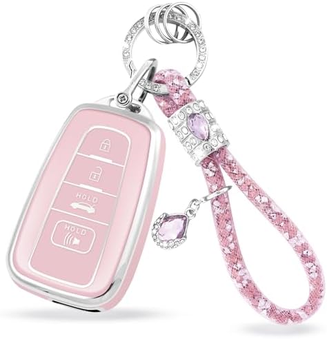 Car Key Fob Cover,Soft TPU Key Fob Case With Keychain Car Decorations,Key Fob - View #7