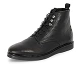 hudson stiefelette Schwarze und vordere Zugschlaufen