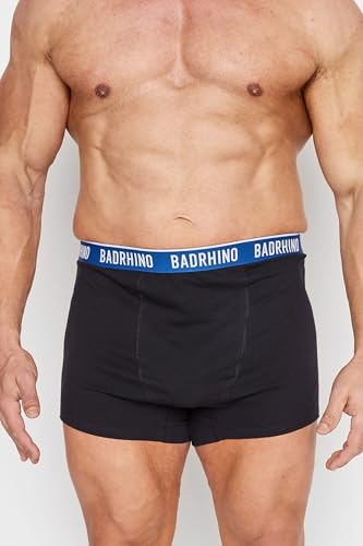 Big & Tall Mens Multicolour Waist Boxer Trunks Black3