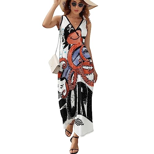 Robe de surf sans manches col en V pour femme vêtement de plage été taille L