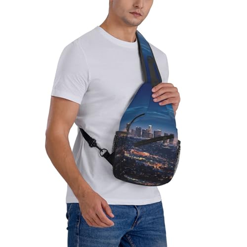 Morrales Urbanos Sling Backpack Negro Unisex miniatura 7
