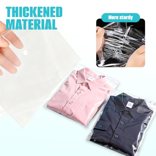 Bolsas de celofán autoadhesivas de 11.8x15.7 pulgadas para guardar alimentos en casa 4
