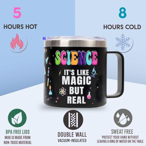 TSIMPLE Science Teacher Gifts for Men and Women, Fun Chemistry Gifts, Science Teacher Appreciation Gifts for Teacher Appreciation Week, Christmas, End of Year or Back to School