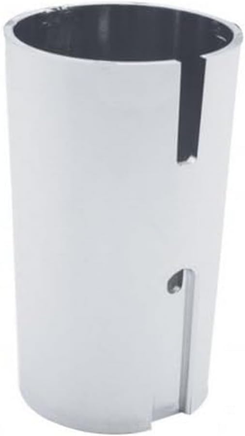 United Pacific 41021 - Manual Transmission Shift Shaft Cover - Chrome Plastic Lower Gearshift Knob Cover