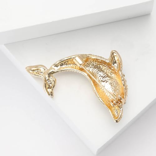 Image of women's animal brooch, rhinestone pearl cubic zirconia high-end temperament animal insect brooch clothing paired with jackets, pins, brooches suitable for women and girls
