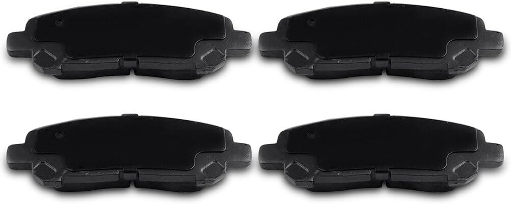 AUTOMUTO 4PCS Rear Ceramic Disc Brake Pads Set D1325 For Toyota For Highlander 2008-2013