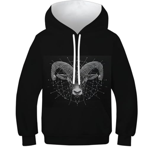 Sweat à capuche enfant avec impression couleur durable et poche