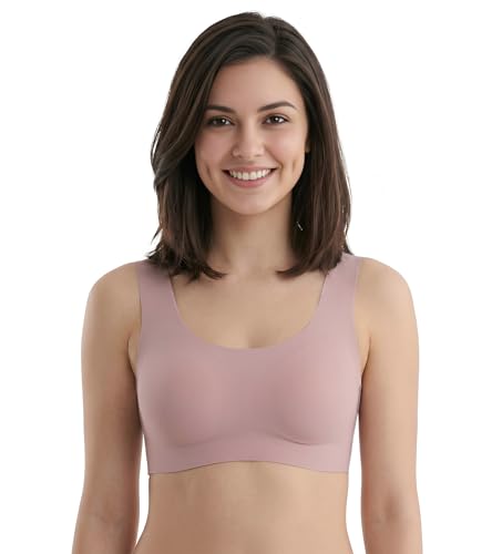 Image of Dimore Comfort Revolution Seamless Bra Easy lite Full-Coverage Wirefree Everyday Bra with CloudSoft Comfort with Removable Pad