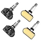 presion neumaticos audi a4 FÁCIL INTERCAMBIO: Este sistema de control de presión de neumáticos es un reemplazo perfecto para su antiguo sensor RDKS.