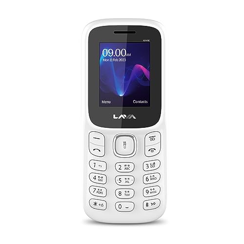 Image of Lava A3 Vibe Dual Sim Keypad Mobile Phone | 1750mAh Big Battery | 1.8 inch Large Display | 7 Languages Read & Write Support | Vibration Alert (White Beige)
