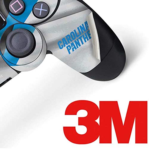 Skinit Decal Gaming Skin Compatible with PS4 Controller - Officially Licensed NFL Carolina Panthers Design