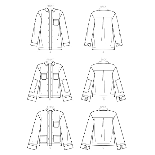 Simplicity SS9239A Misses' Button-Up Jacket Sewing Pattern Kit thumb #5