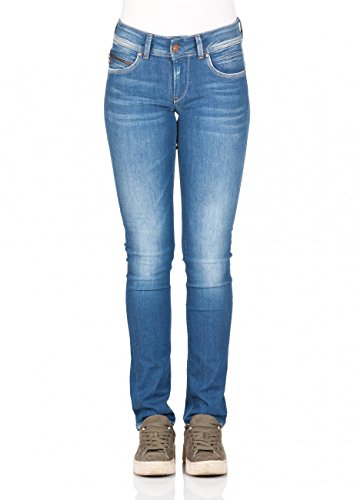 Pepe Jeans New Brooke Jeans, Jeans Mujer, Str 8dip Royal Dk, 26W / 30L