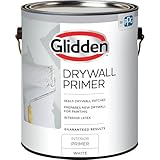 Glidden Interior Drywall Primer Flat, White, 1 Gallon