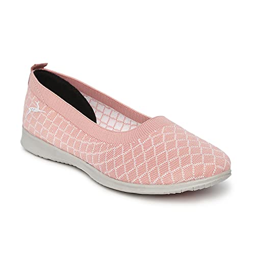Image of Marc Loire Women's Lightweight Athleisure Knitted Active Wear Slip-On Ballerina Casual Shoes for Daily Walking