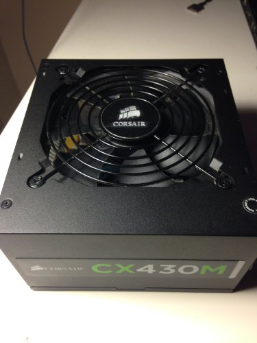 Corsair CX Series 430 Watt 80 Plus Bronze Certified Modular Power Supply (CP-9020058-NA)