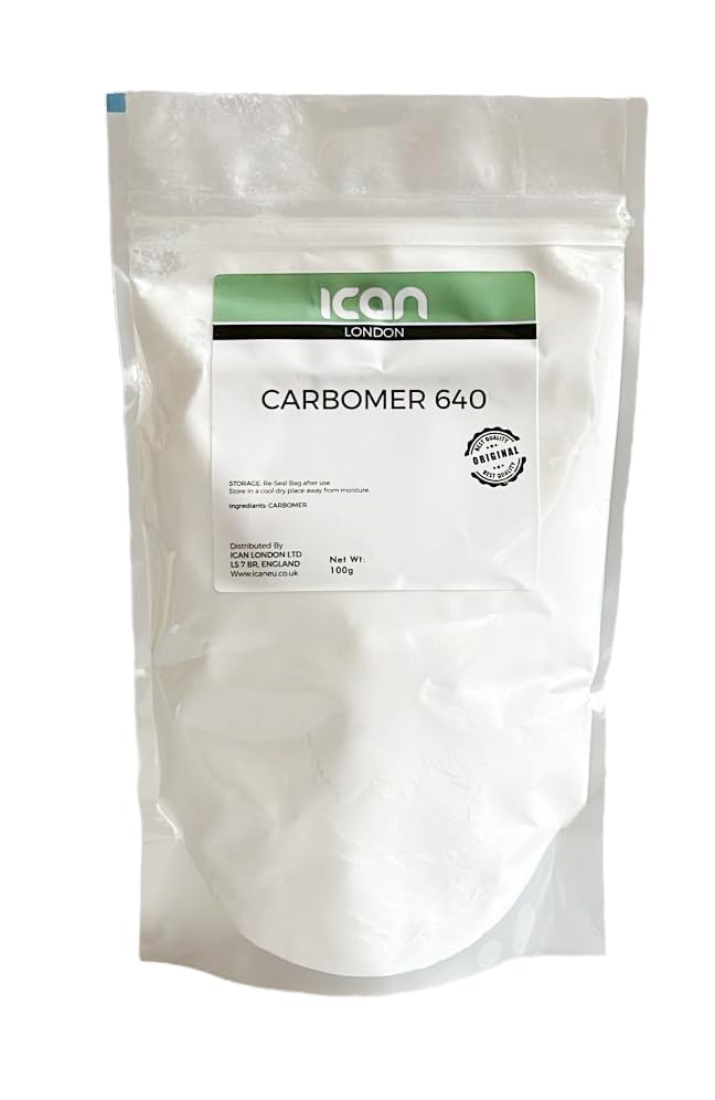 Ican London Carbomer 640 Cosmetic Grade, 100g