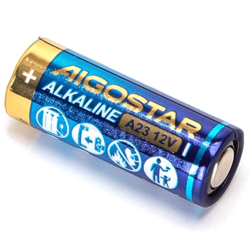 Pila alcalina 23 A, 12 V, 1 Unidad, Ideal para Dispositivos electrónicos, Controles remotos y Juguetes.
