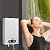SANAUGAS Tankless Water Heater Propane, 3.18GPM 12L Portable Instant Hot Water Heater, Outdoor Use for RV camping, Camper Van, Camping Trailer, Cabin, Barn, Pool, White