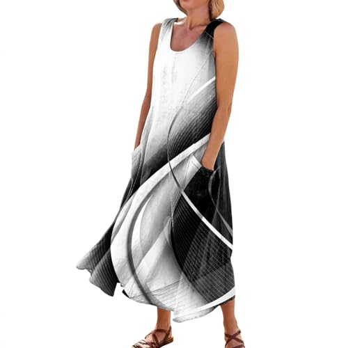 Sommerkleid Damen Strandkleid Damen Sommer-Freizeitkleider Sommer...