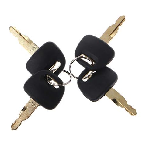 Buwei 4pcs Excavator Ignition Keys For Hitachi & Hitachi ZAX Grab BU0028 Cover