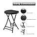 COOZMENT Folding Stool with Handle, Folding Chair,Folding Bar Stool with Non-Slip Feet,Indoor and Outdoor Foldable Stool for Adults(13