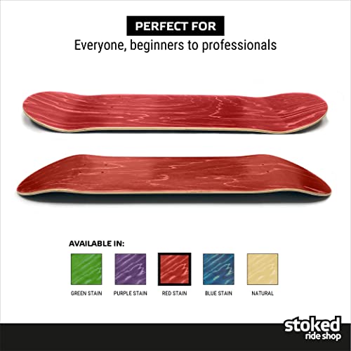 Stoked Ride Shop Blank Skateboard Deck