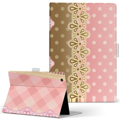 LAVIE Tab T8 T0855/KAS�ETAB08/H05 8.7�C���` �Ή� �蒠�^�^�u���b�g�P�[�X PU���U�[ �X�^���h�@�\ �J�[�h���[ ���ړ\��t���� ���� �`�F�b�N �s���N 004872