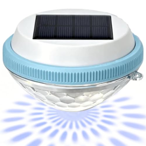 Luces para estanque solares flotantes piscina LED RGB blanco cálido exterior jardin