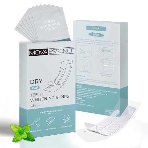Mova Essence Dry Pap Teeth Whitening Strips - 14 Treatments