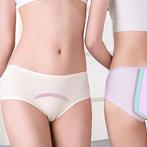 EXCEART Menstrual Cuecas Calcinha Período Menstrual Estanques Calças Fisiológicas Menstrual Cueca pa