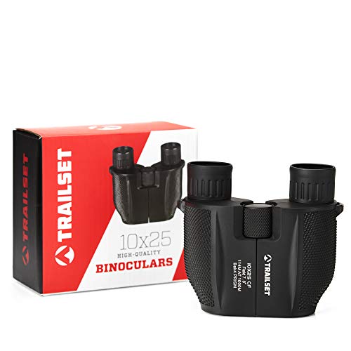 Binoculares Compactos para Adultos 10x25 Negro miniatura 6