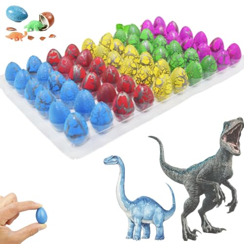 GBTJYRYC Hatching Dinosaur, Hatching Dinosaur Eggs, Baby Dinosaurs Egg Hatch, Interesting Watercolor That Hatch in Water (Colored Crackle)